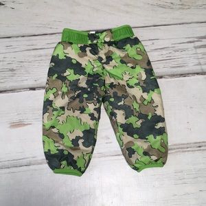Patagonia camo snow pants reversible size 12 month